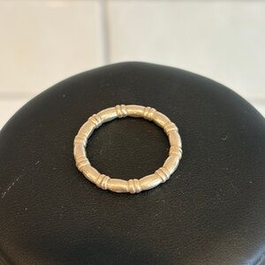 Pandora ALE Sterling Silver stackable Ring Size 8